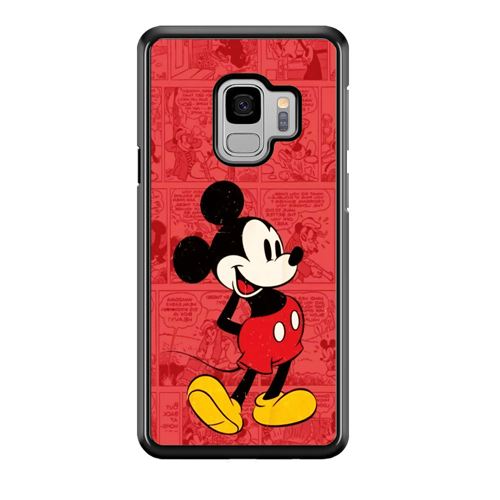 Mickey Mouse Comic Samsung Galaxy S9 Case