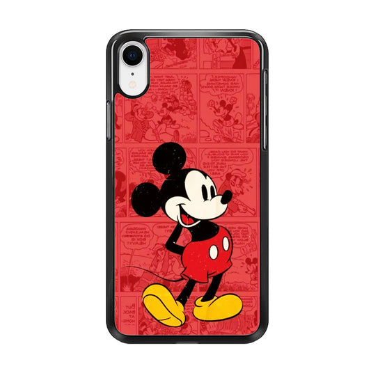 Mickey Mouse Comic iPhone XR Case