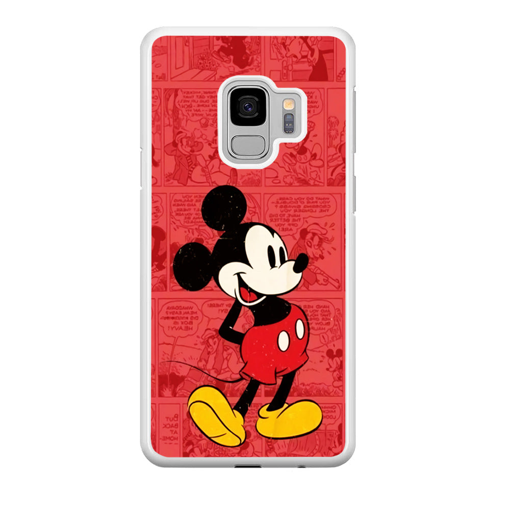 Mickey Mouse Comic Samsung Galaxy S9 Case