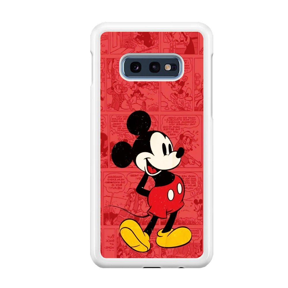 Mickey Mouse Comic Samsung Galaxy S10E Case