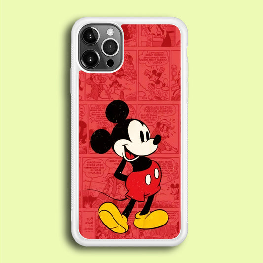 Mickey Mouse Comic iPhone 12 Pro Case