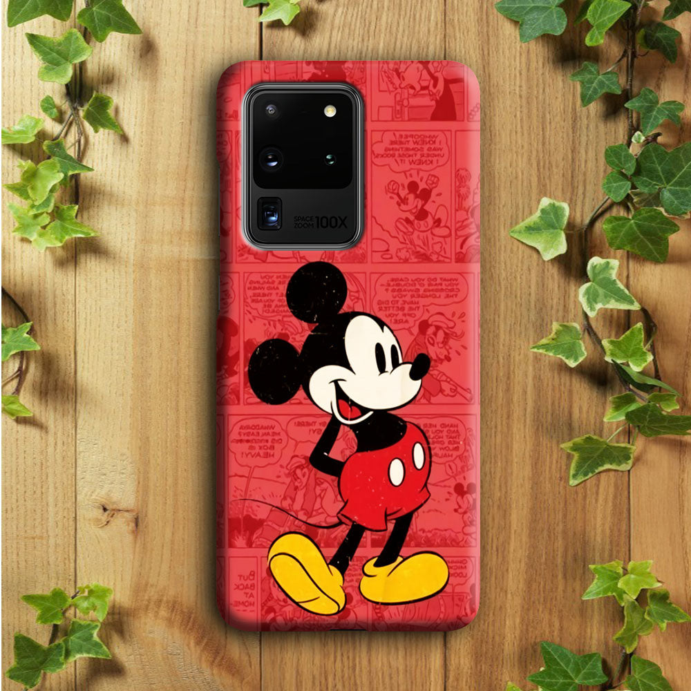 Mickey Mouse Comic Samsung Galaxy S20 Ultra Case