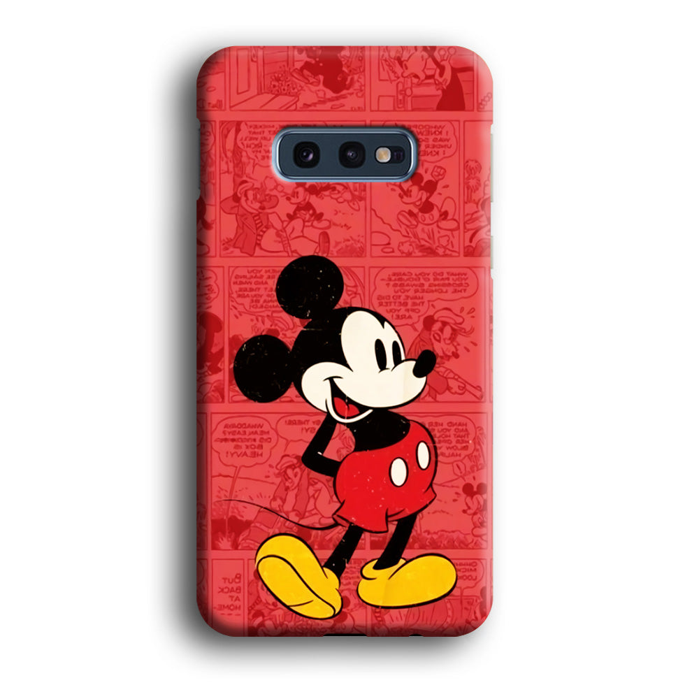 Mickey Mouse Comic Samsung Galaxy S10E Case