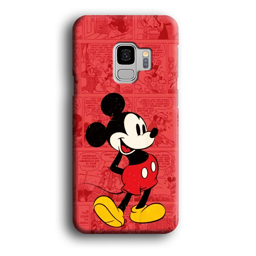 Mickey Mouse Comic Samsung Galaxy S9 Case