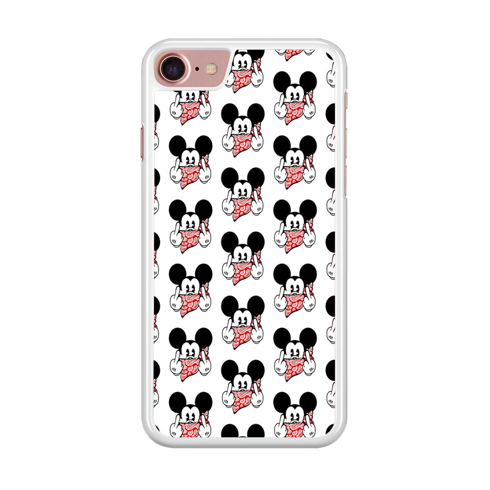 Mickey Mouse Face Doodle iPhone 8 Case