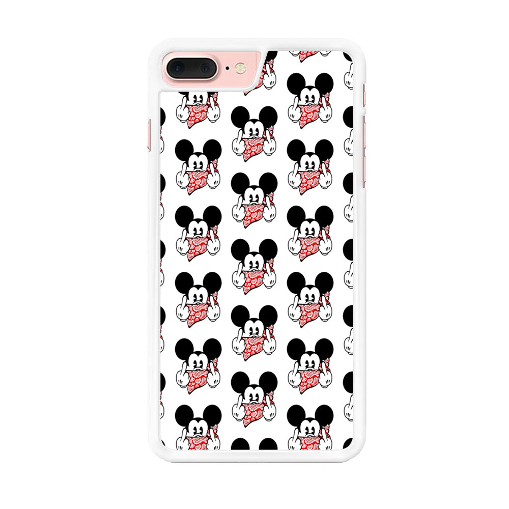 Mickey Mouse Face Doodle iPhone 8 Plus Case