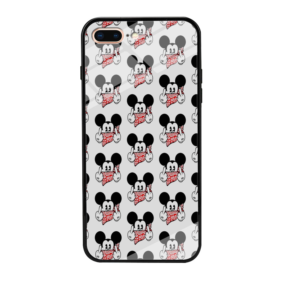 Mickey Mouse Face Doodle iPhone 8 Plus Case