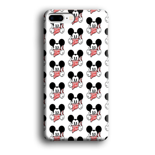 Mickey Mouse Face Doodle iPhone 8 Plus Case