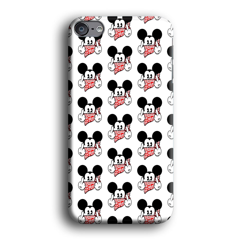 Mickey Mouse Face Doodle iPod Touch 6 Case