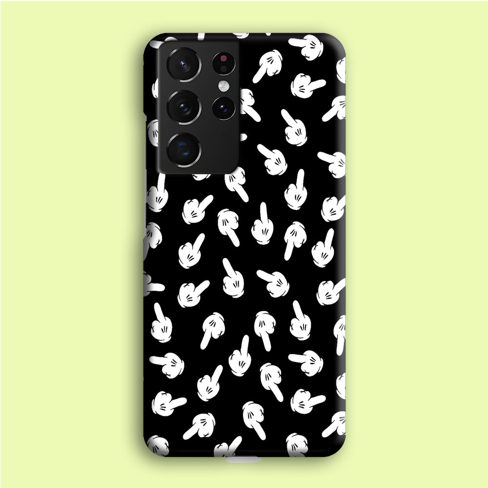 Mickey Mouse Hands Samsung Galaxy S21 Ultra Case