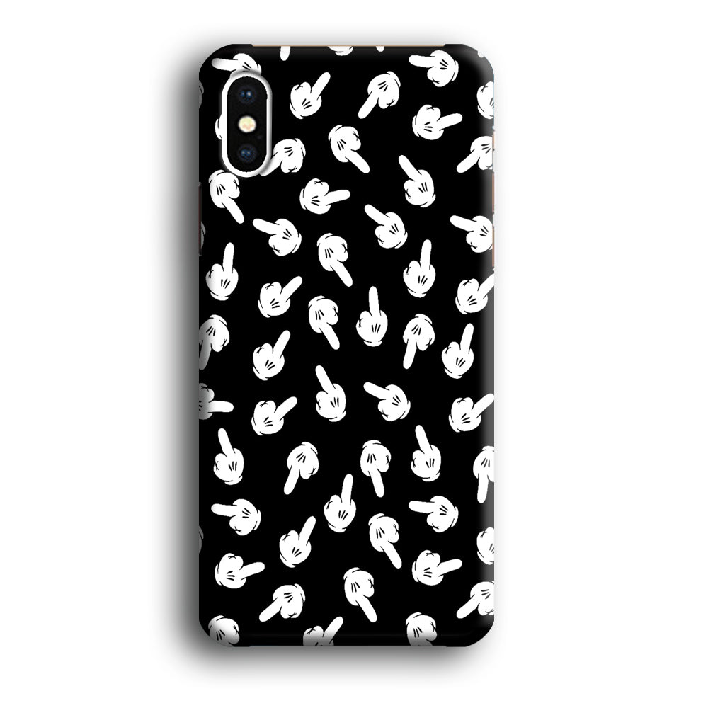 Mickey Mouse Hands iPhone X Case