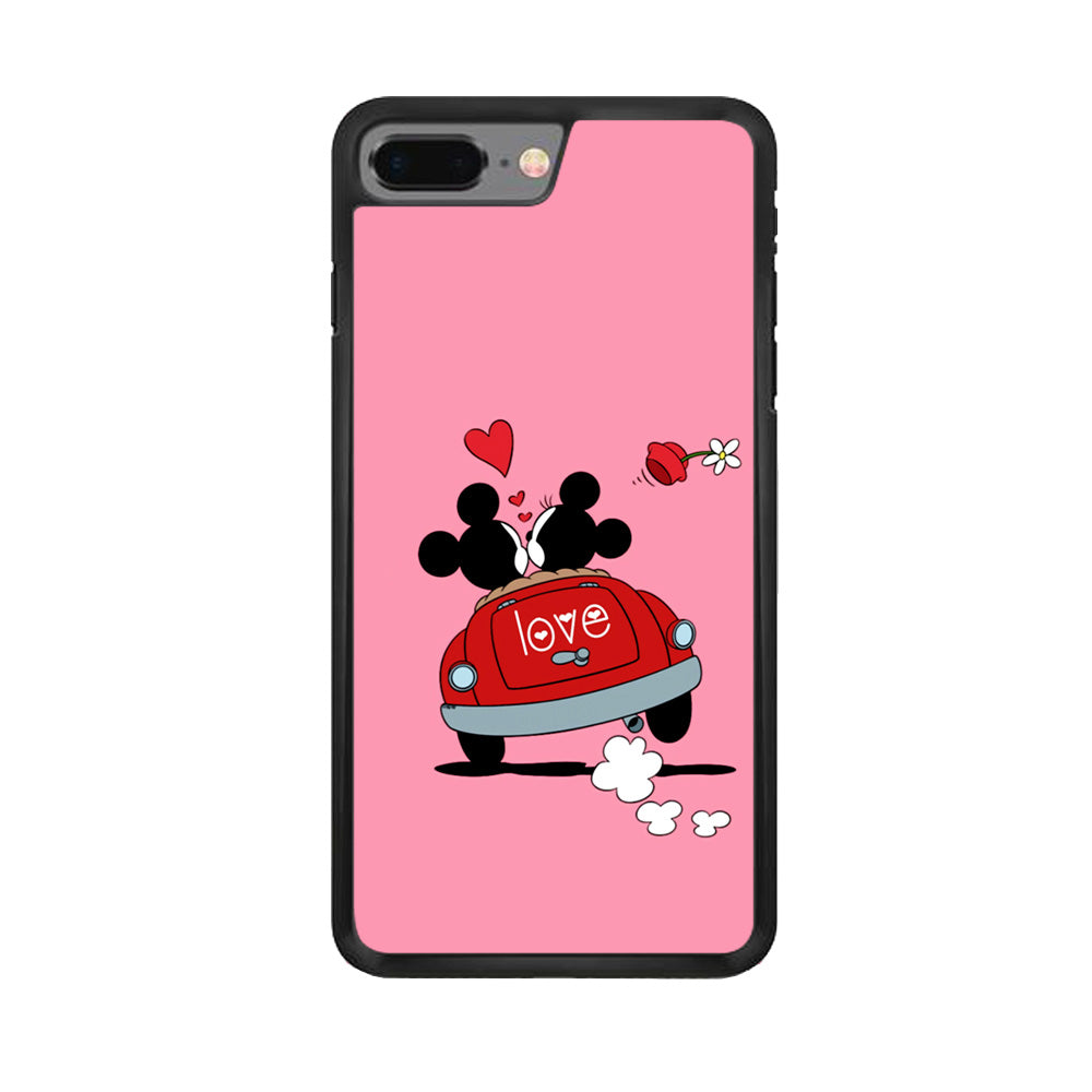 Mickey and Minnie Ride in The Car iPhone 7 Plus Case