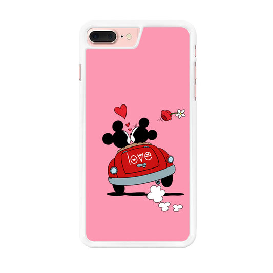 Mickey and Minnie Ride in The Car iPhone 8 Plus Case