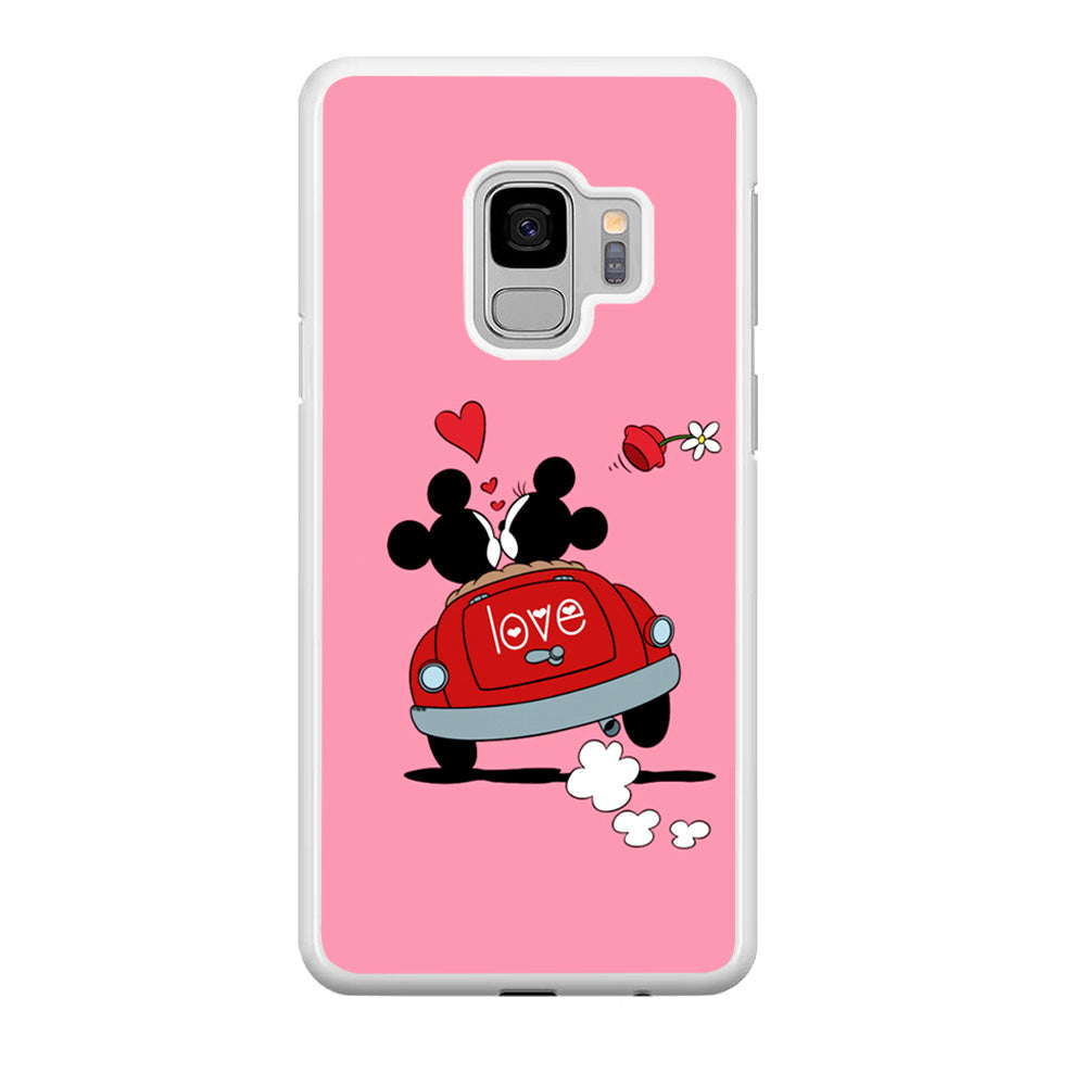 Mickey and Minnie Ride in The Car Samsung Galaxy S9 Case