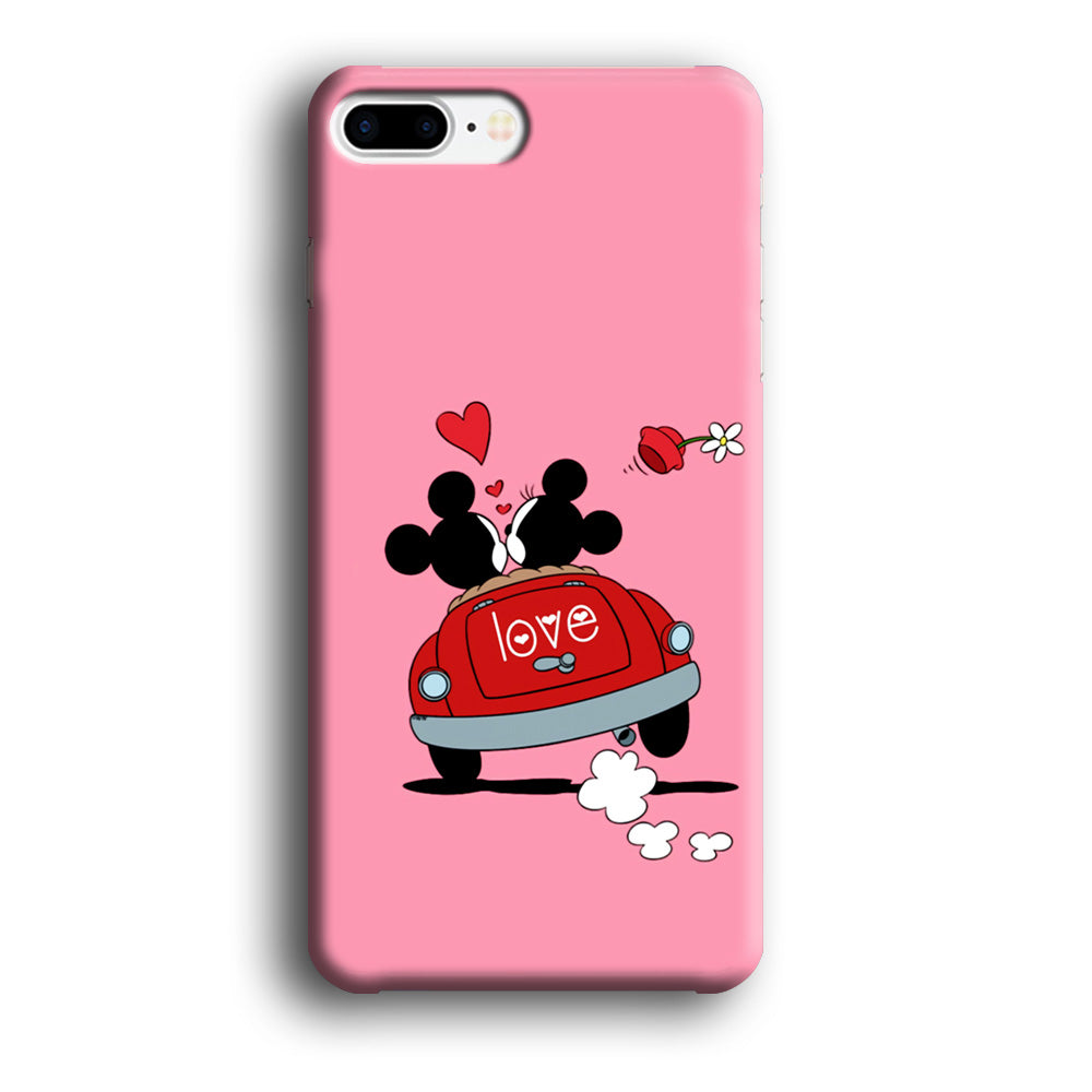 Mickey and Minnie Ride in The Car iPhone 8 Plus Case