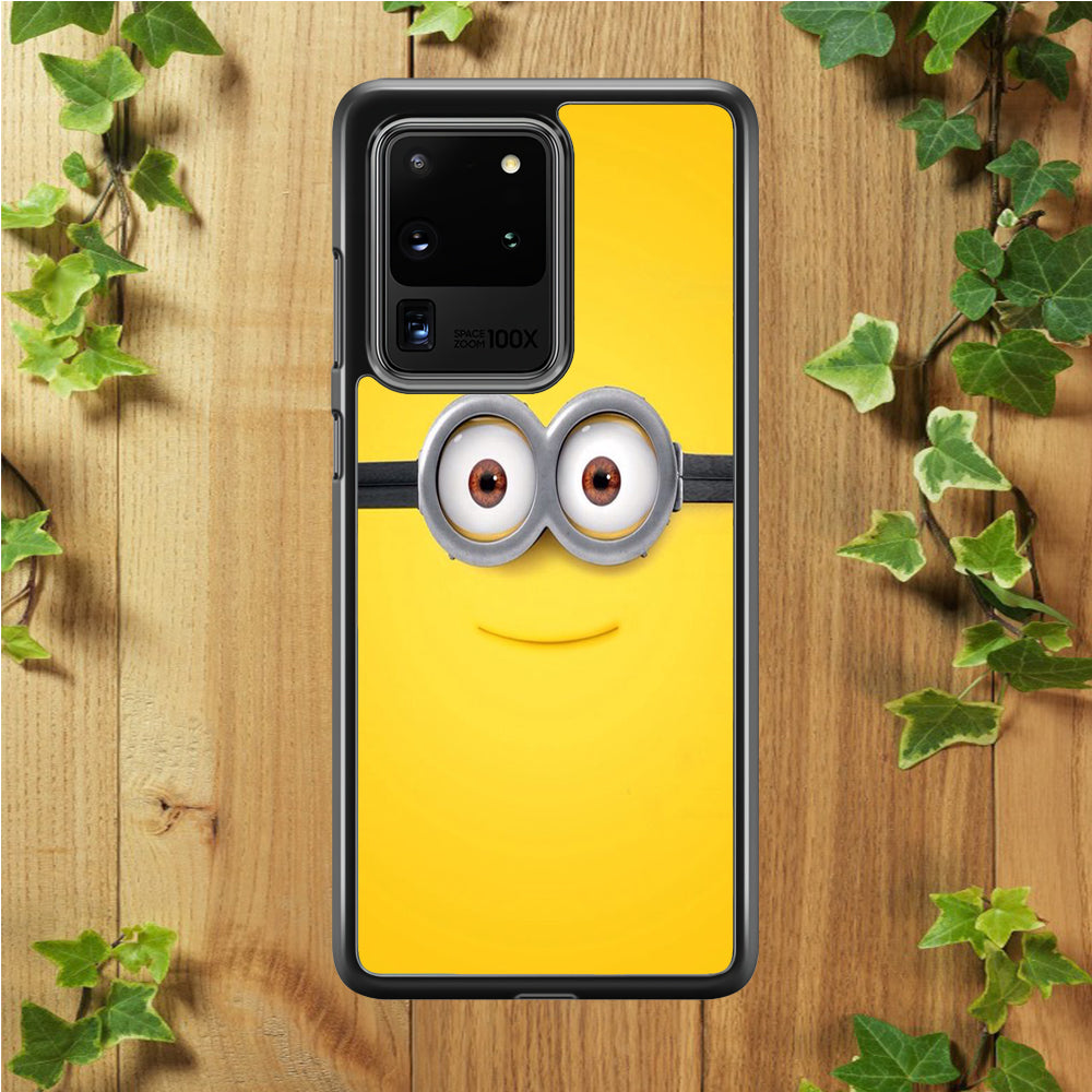 Minion Smiley Face Samsung Galaxy S20 Ultra Case