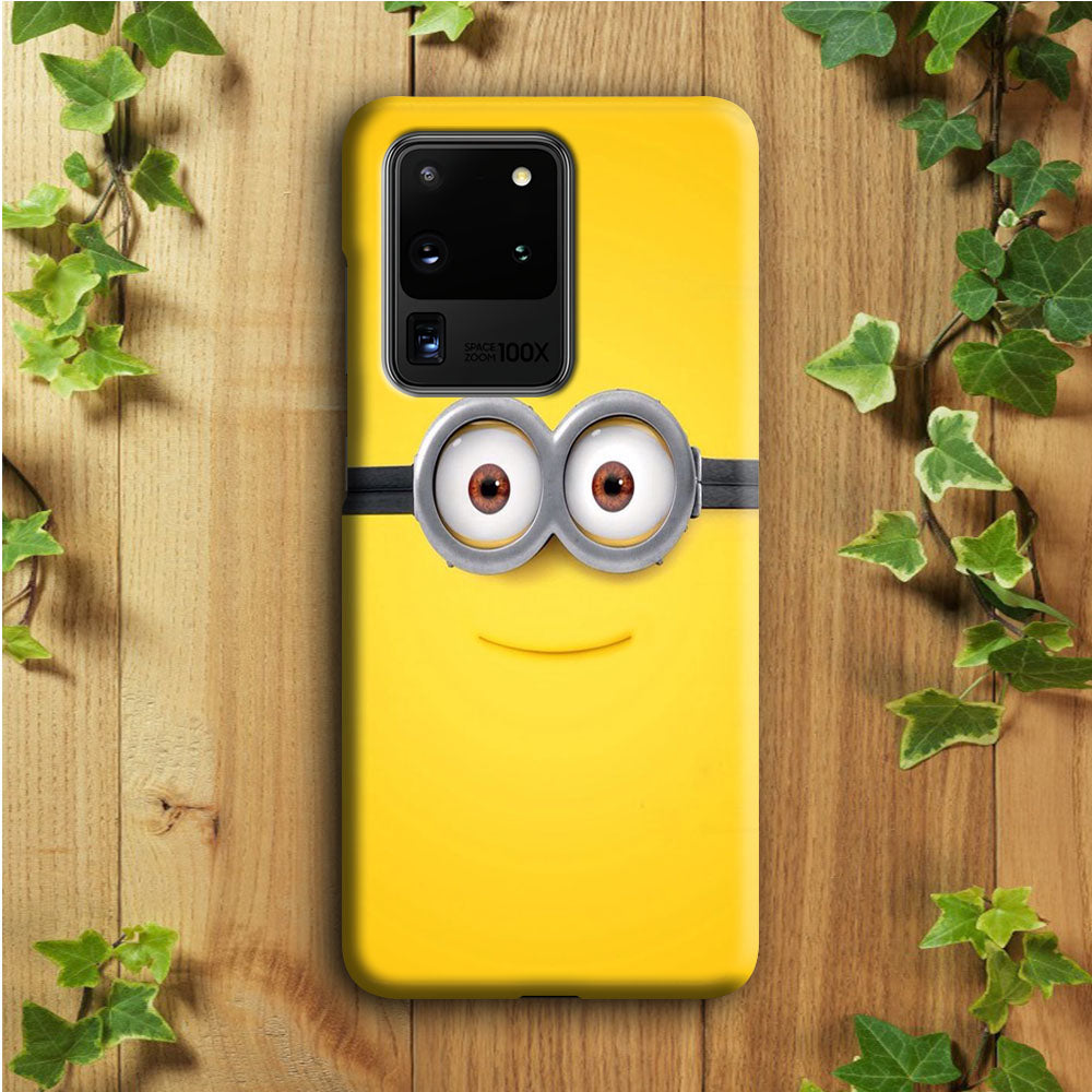 Minion Smiley Face Samsung Galaxy S20 Ultra Case