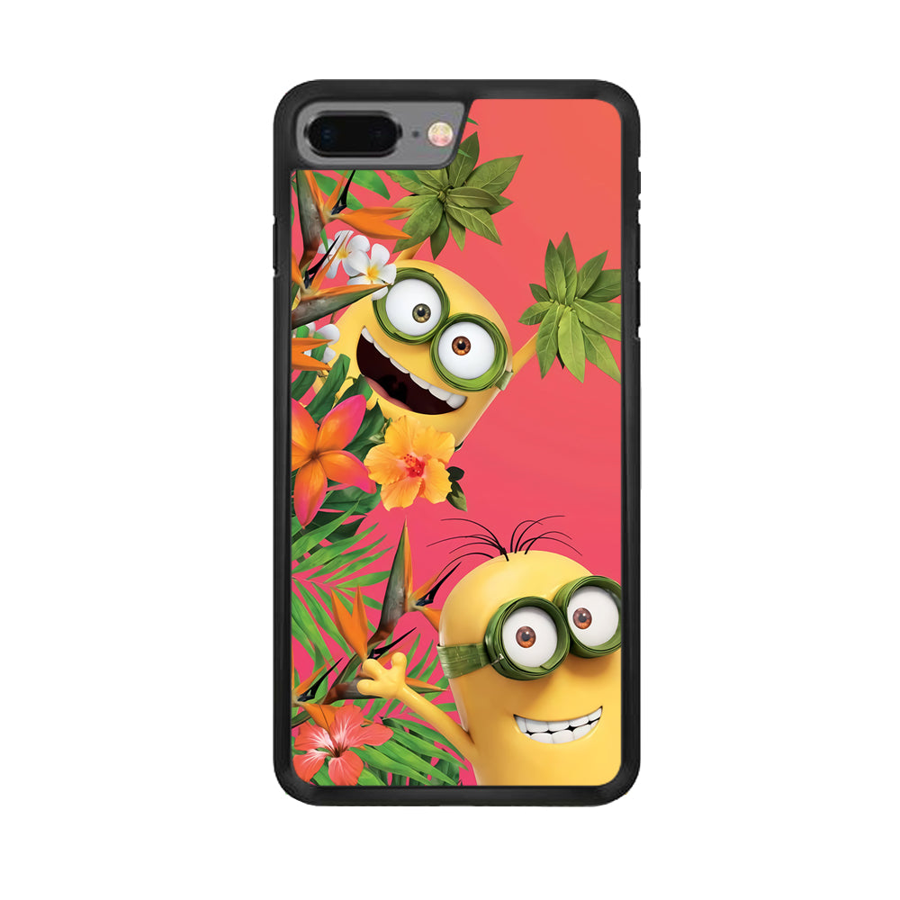 Minions Hide in The Bush iPhone 8 Plus Case