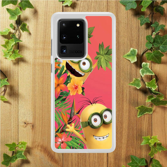 Minions Hide in The Bush Samsung Galaxy S20 Ultra Case