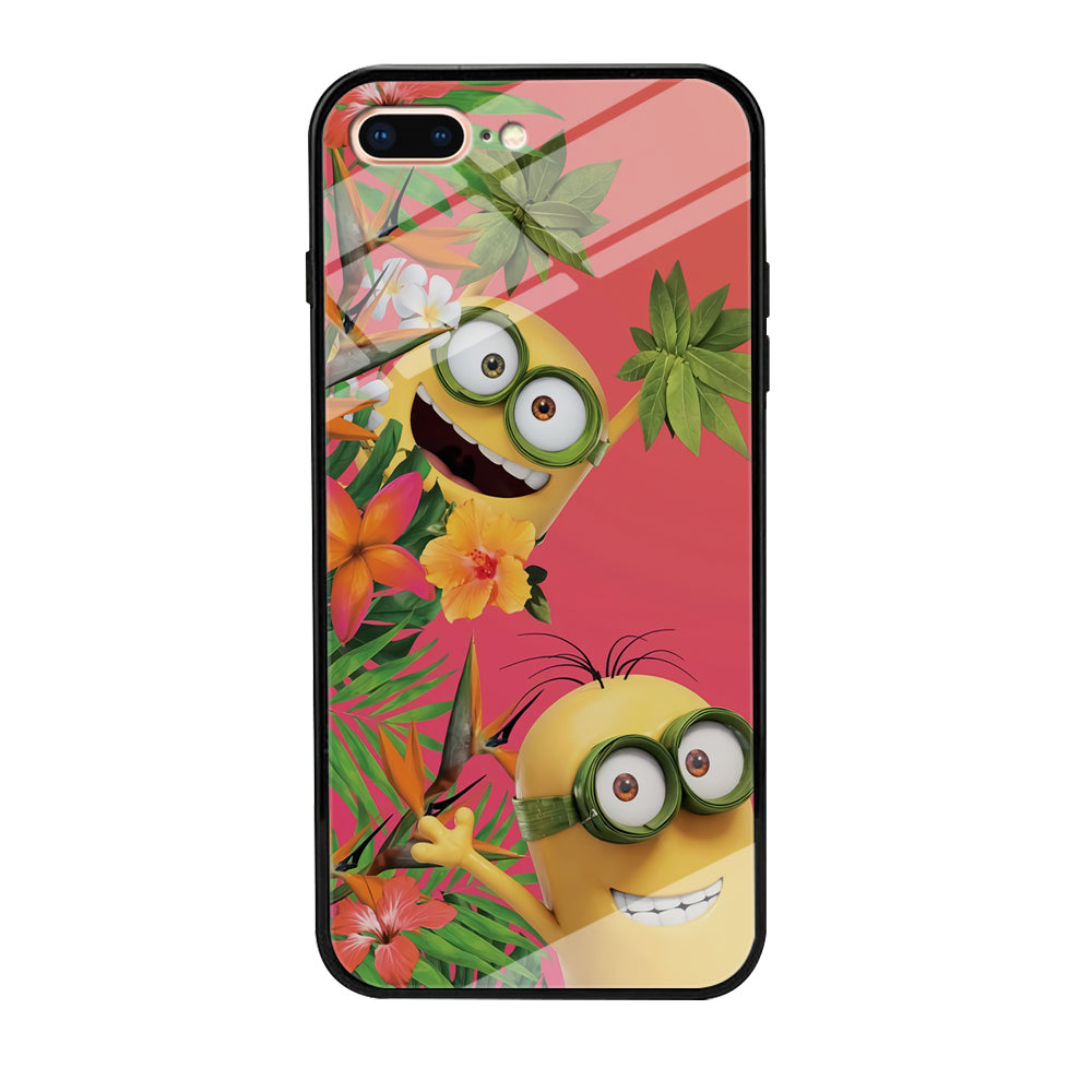 Minions Hide in The Bush iPhone 8 Plus Case