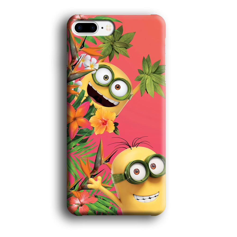 Minions Hide in The Bush iPhone 8 Plus Case