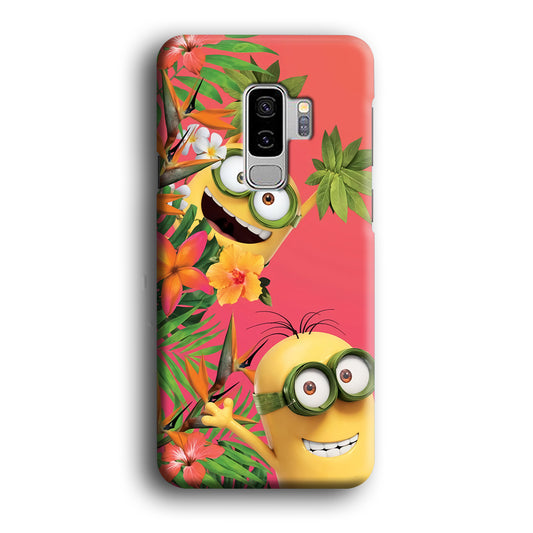 Minions Hide in The Bush Samsung Galaxy S9 Plus Case