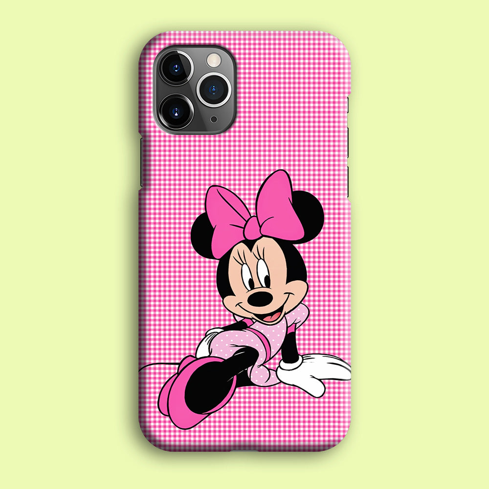 Minnie Mouse Pink Motive iPhone 12 Pro Case