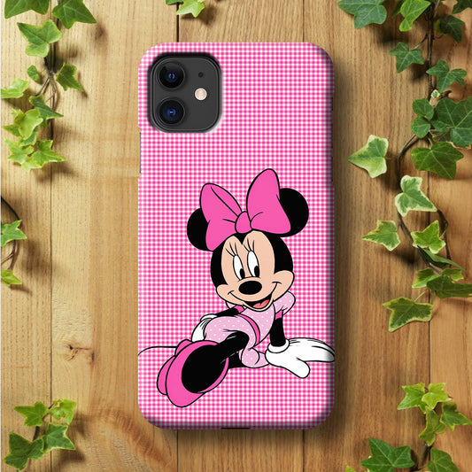 Minnie Mouse Pink Motive iPhone 11 Case