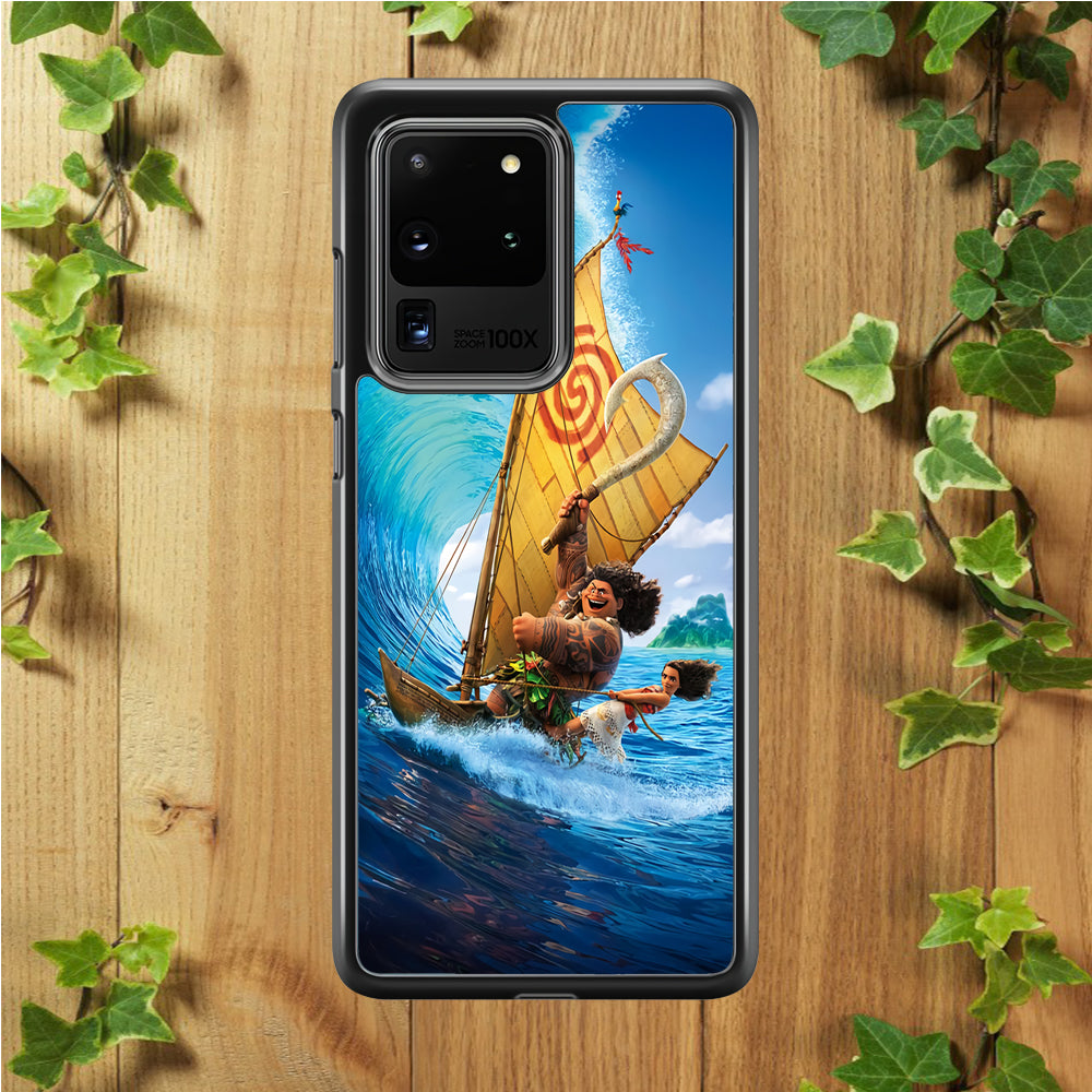 Moana Sailing on The Sea Samsung Galaxy S20 Ultra Case