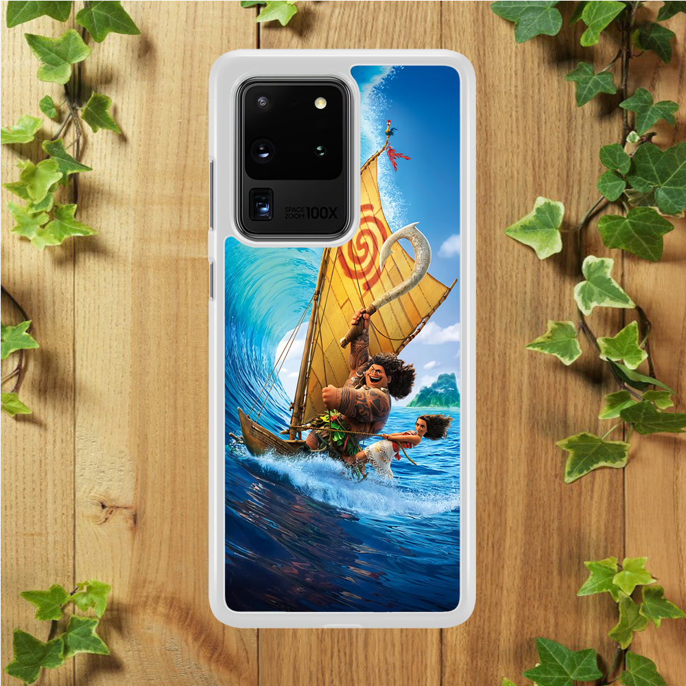 Moana Sailing on The Sea Samsung Galaxy S20 Ultra Case