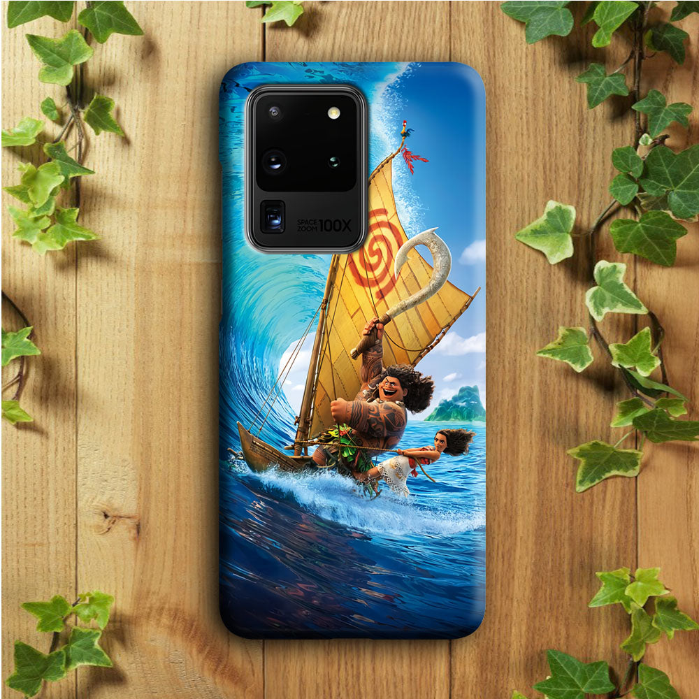 Moana Sailing on The Sea Samsung Galaxy S20 Ultra Case