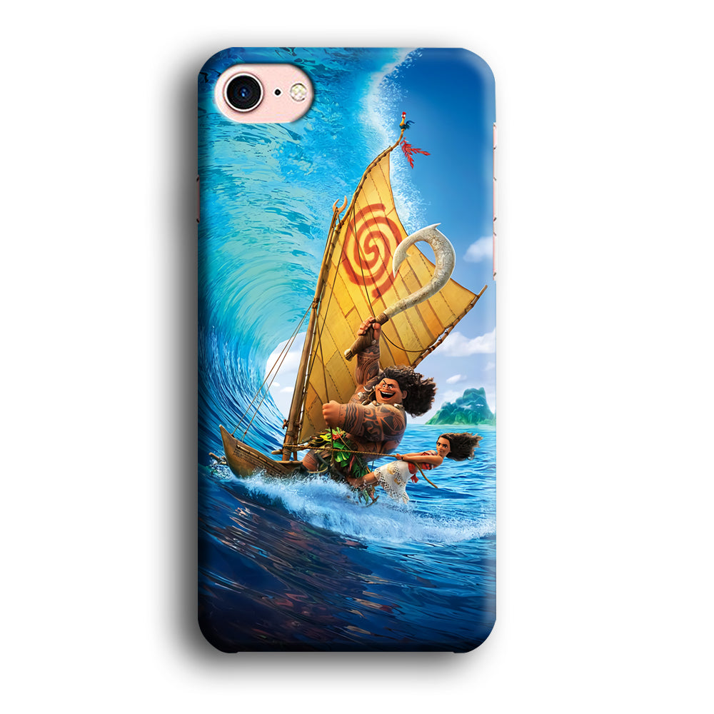 Moana Sailing on The Sea iPhone 8 Case