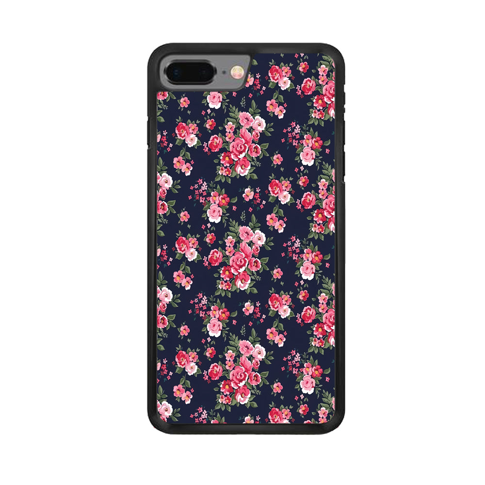 Motif Beautiful Flower 002 iPhone 8 Plus Case