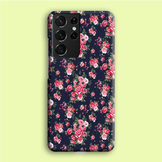 Motif Beautiful Flower 002 Samsung Galaxy S21 Ultra Case