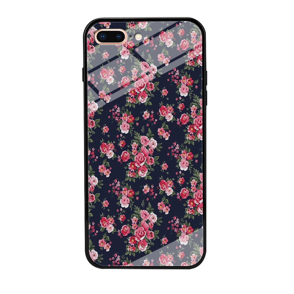 Motif Beautiful Flower 002 iPhone 8 Plus Case