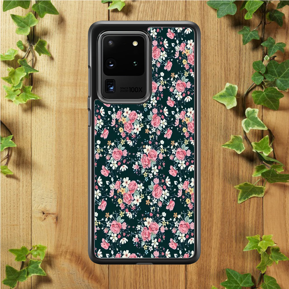 Motif Beautiful Flower 003 Samsung Galaxy S20 Ultra Case