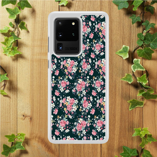 Motif Beautiful Flower 003 Samsung Galaxy S20 Ultra Case