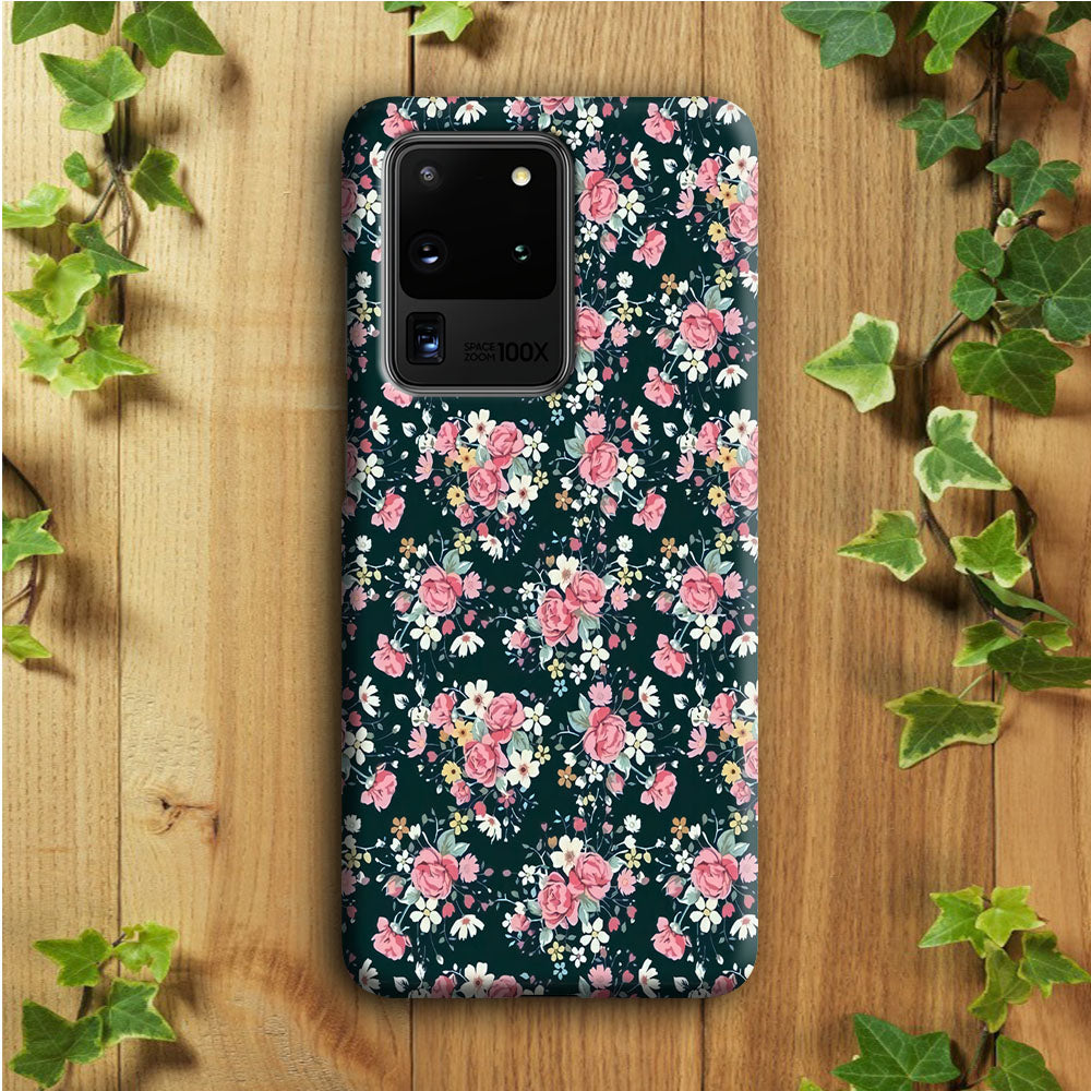 Motif Beautiful Flower 003 Samsung Galaxy S20 Ultra Case