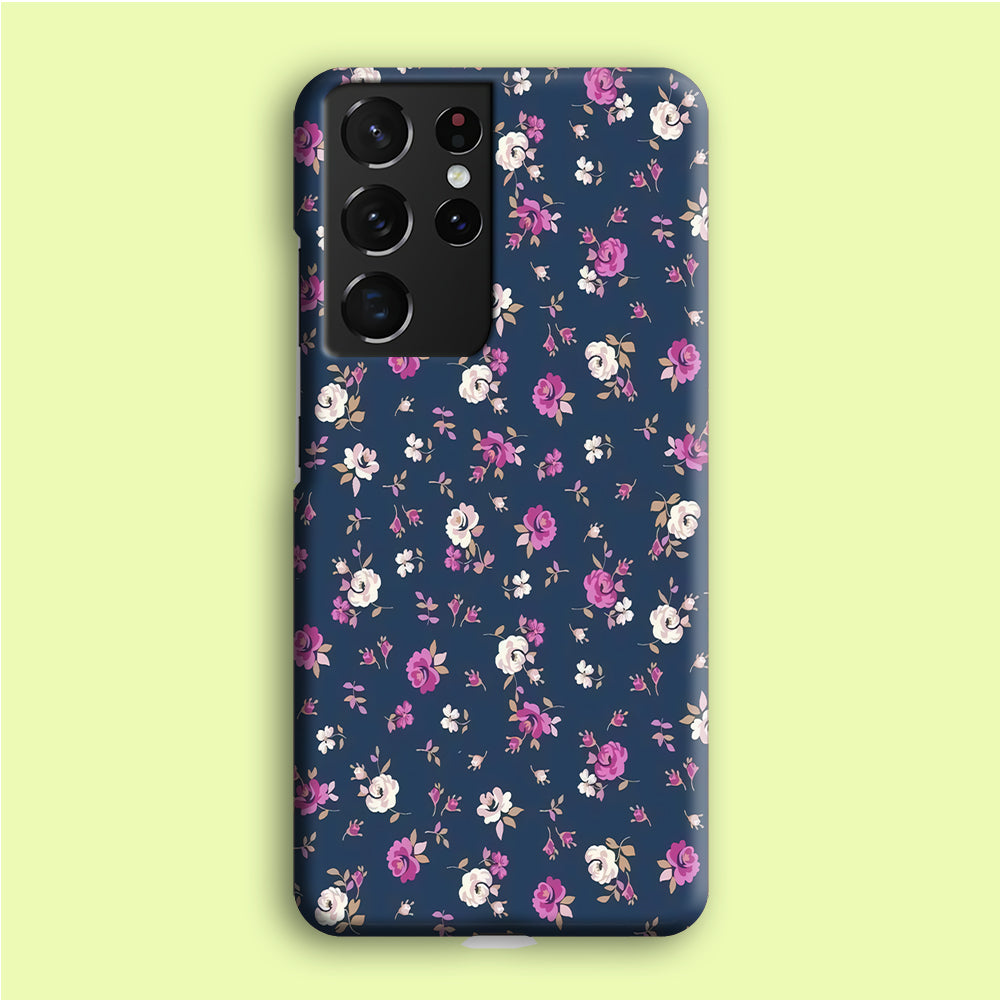 Motif Beautiful Flower 004 Samsung Galaxy S21 Ultra Case