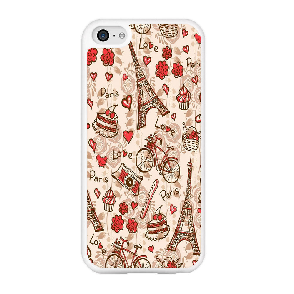 Motif Paris Love iPhone 5 | 5s Case