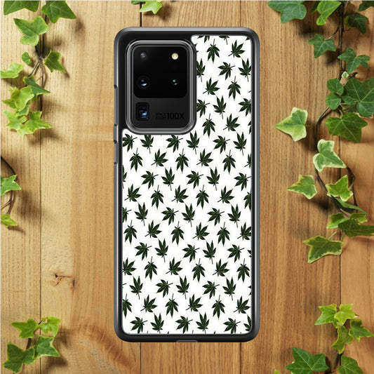 Motif Weed Samsung Galaxy S20 Ultra Case