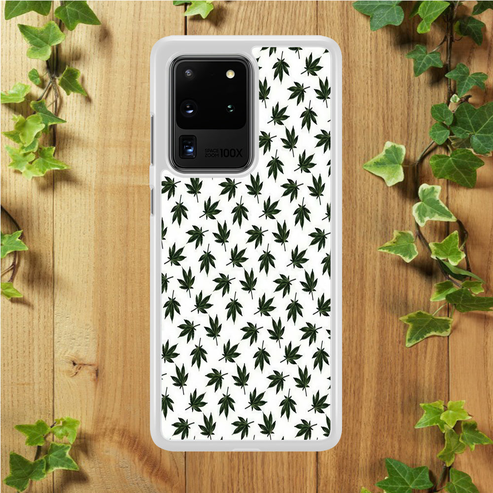 Motif Weed Samsung Galaxy S20 Ultra Case