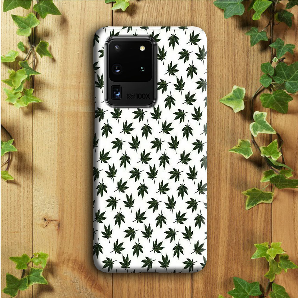 Motif Weed Samsung Galaxy S20 Ultra Case