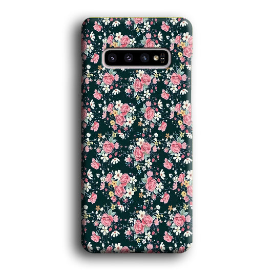 Motif Beautiful Flower 003 Samsung Galaxy S10 Plus Case
