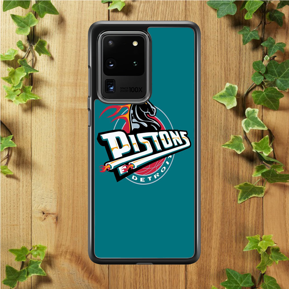 NBA Detroit Pistons Basketball 001 Samsung Galaxy S20 Ultra Case