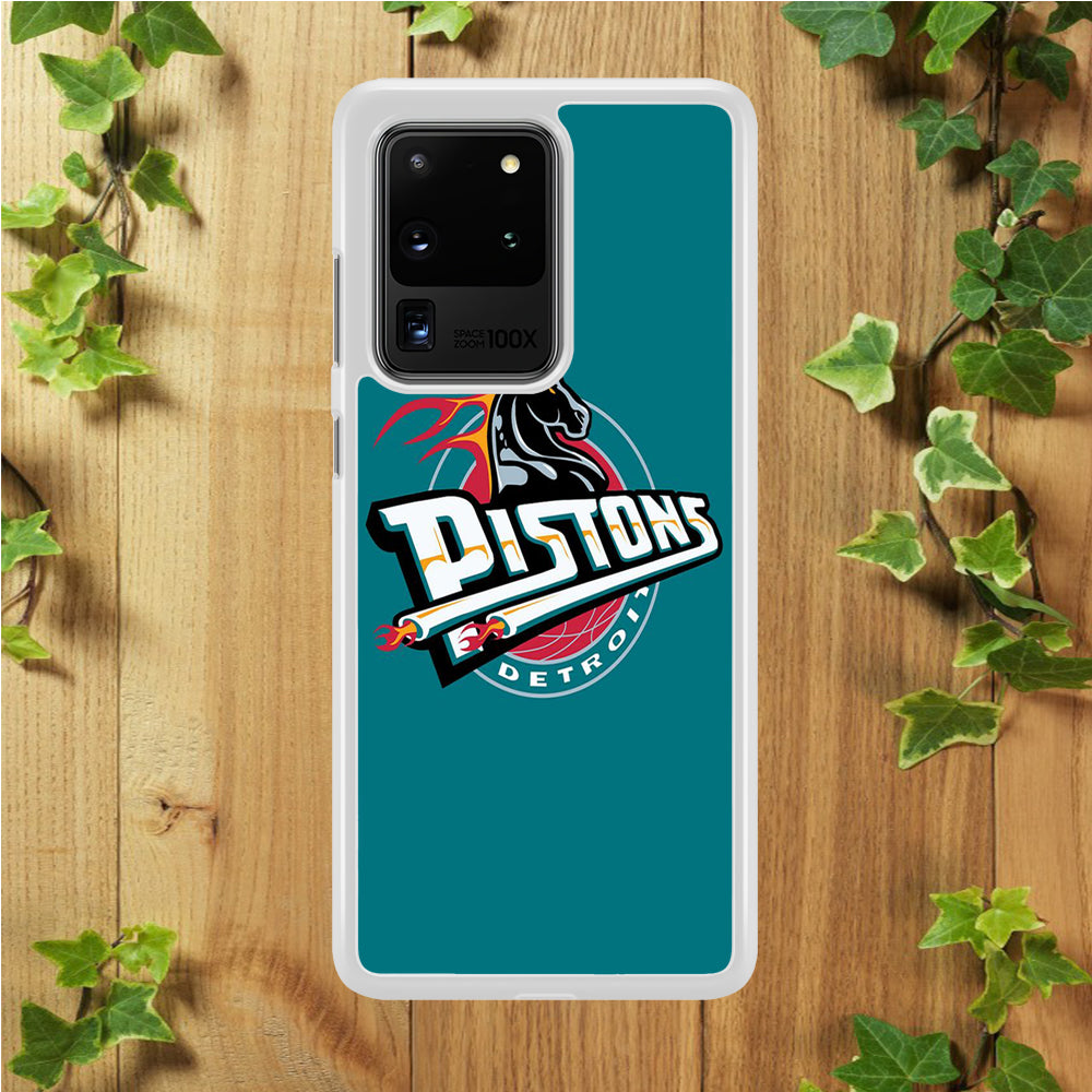 NBA Detroit Pistons Basketball 001 Samsung Galaxy S20 Ultra Case