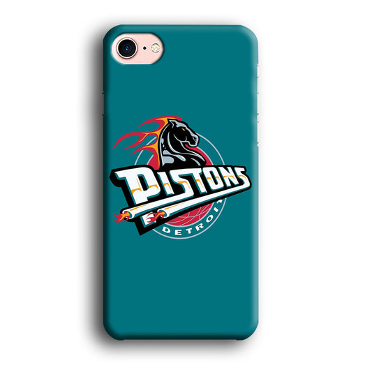 NBA Detroit Pistons Basketball 001 iPhone 8 Case