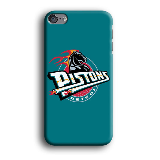 NBA Detroit Pistons Basketball 001 iPod Touch 6 Case