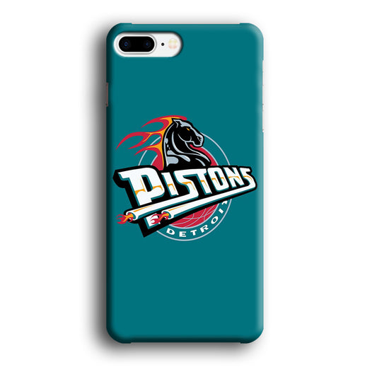 NBA Detroit Pistons Basketball 001 iPhone 8 Plus Case