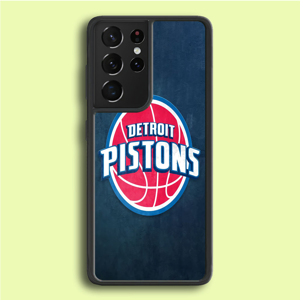 NBA Detroit Pistons Basketball 002 Samsung Galaxy S21 Ultra Case